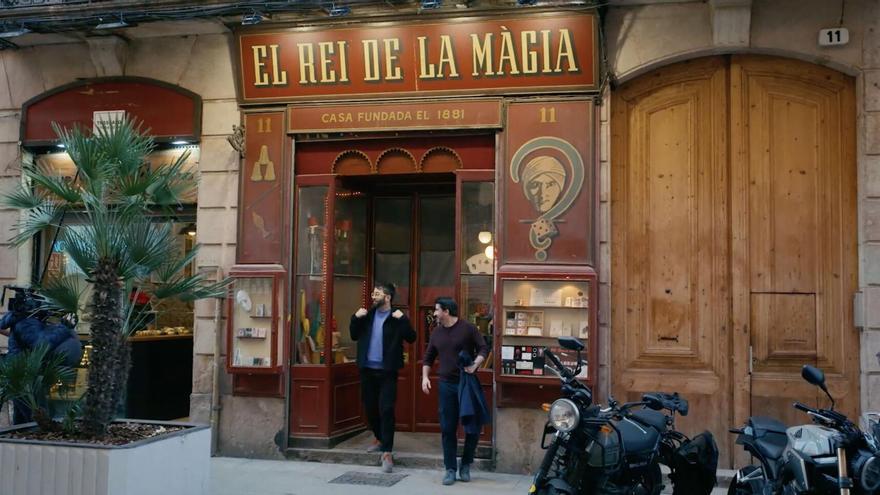 Imagen del exterior de la tienda El rei de la màgia