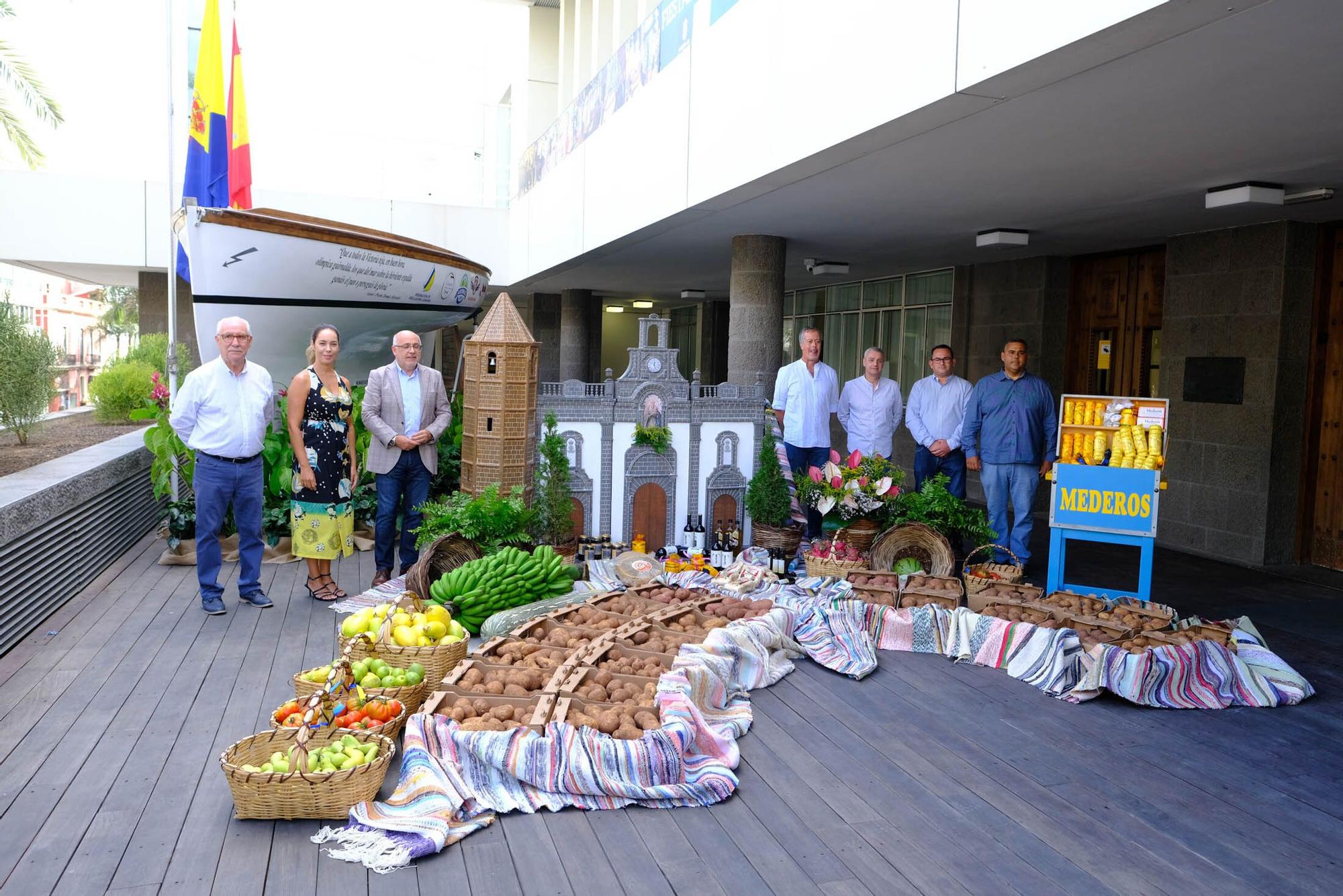 El Cabildo de Gran Canaria presenta la carreta que llevará a la romería del Pino