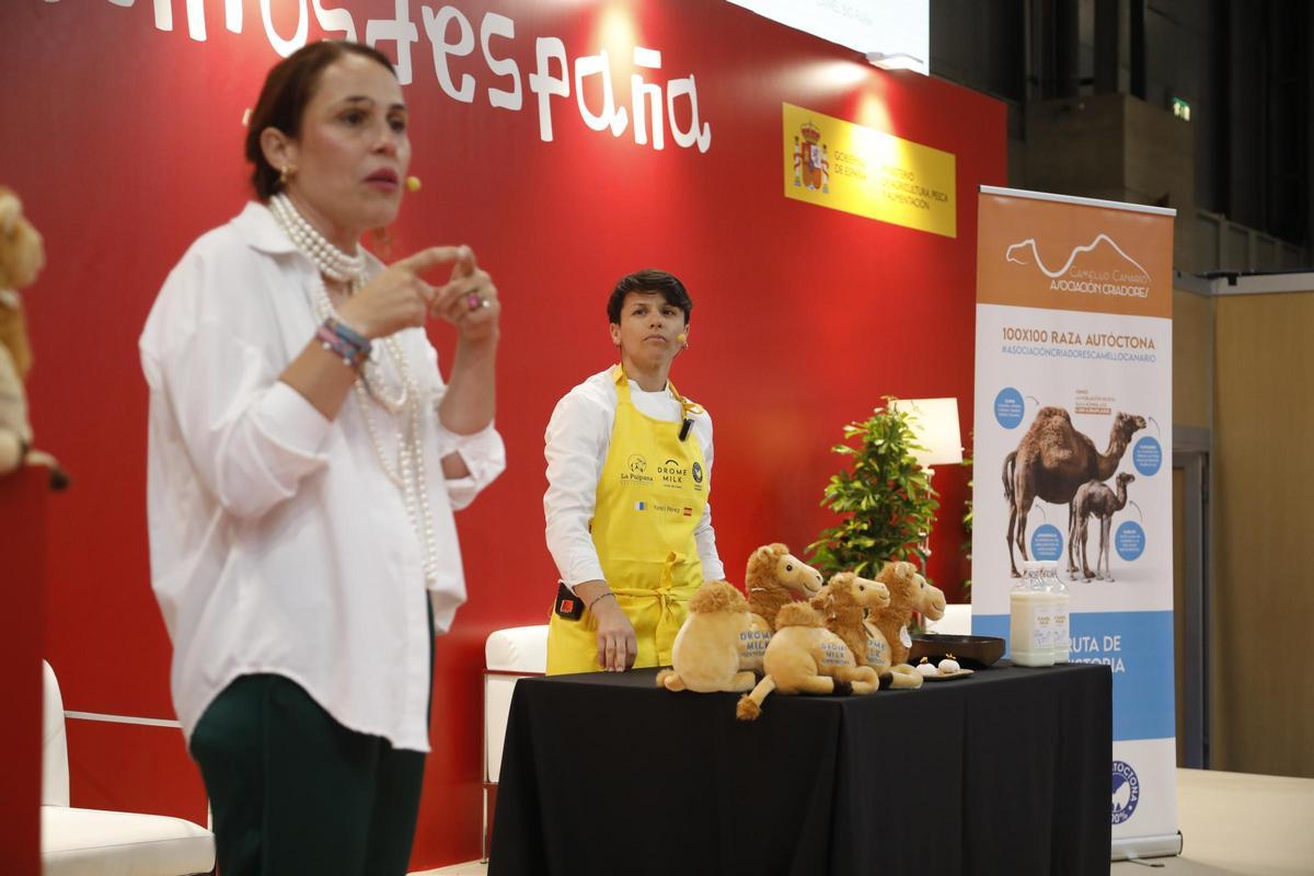 Los mochis elaborados con productos canarios triunfan en el 37 Salón Gourmets en Madrid