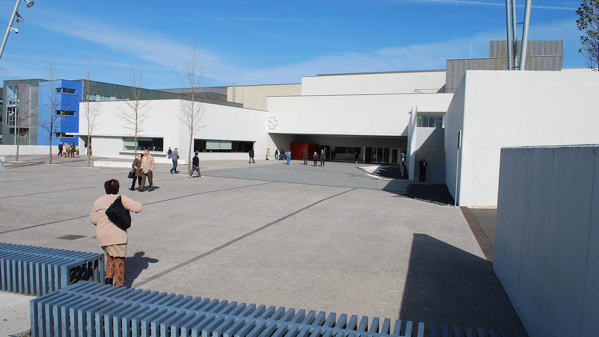 Hospital Lucus Augusti, donde fue evacuado el hombre