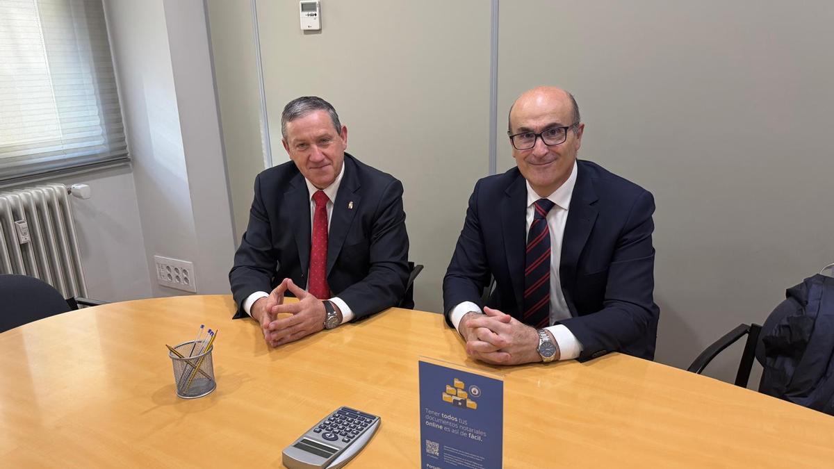 Javier Faúndez y Fernando Prada.