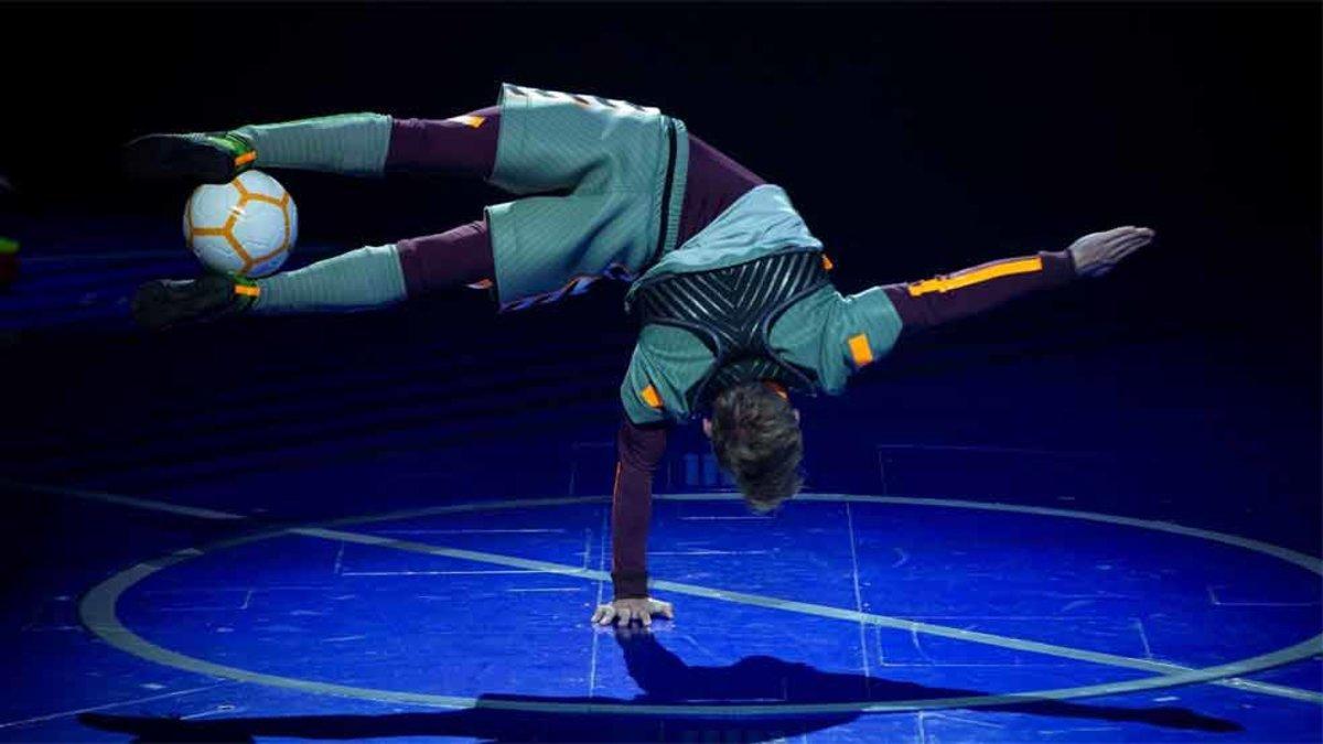'Messi10' by 'Cirque du Soleil' vive hoy su estreno mundial