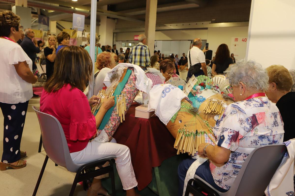 Imagen de archivo de uno de los stands instalados en la pasada edición de Feramur.