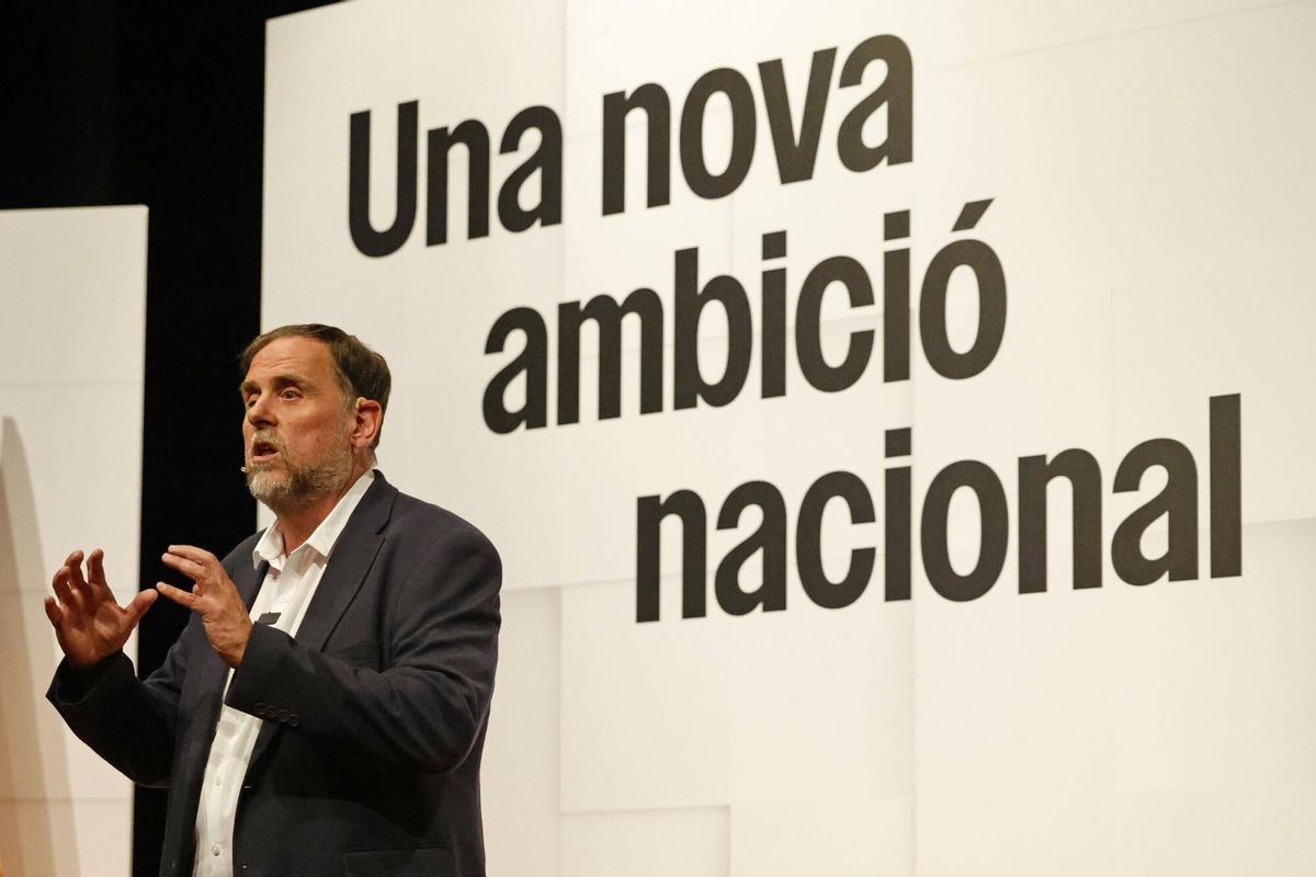 Les imatges de la conferencia d'Oriol Junqueras