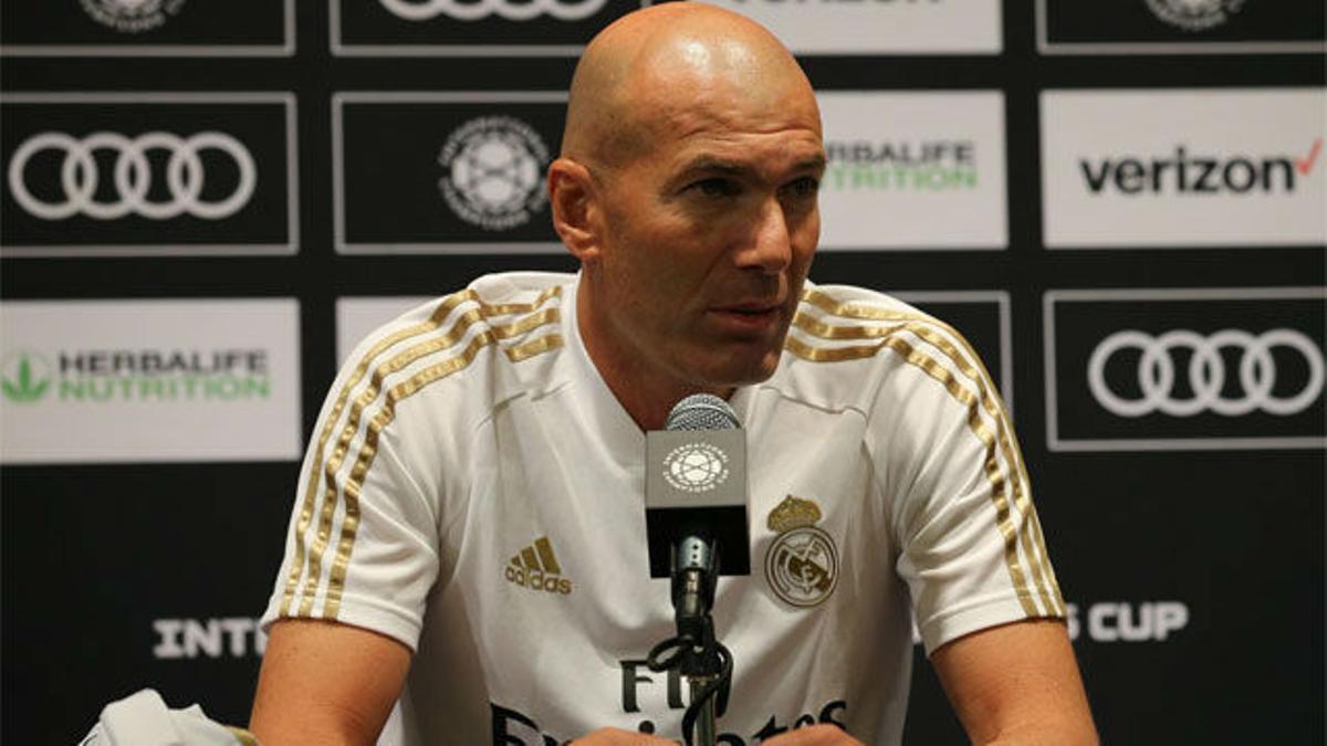 Zidane: Con Bale no ha cambiado nada