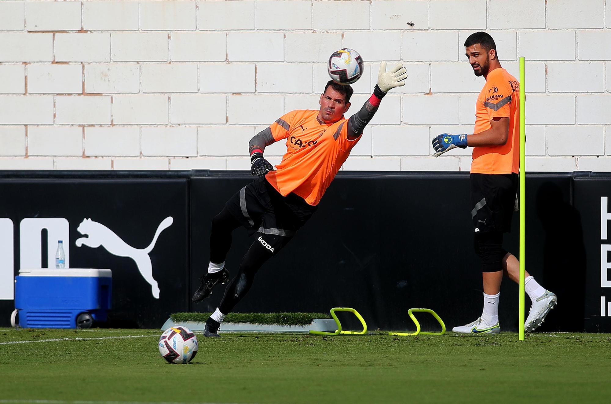 Así ha sido el entrenamiento del Valencia CF de hoy