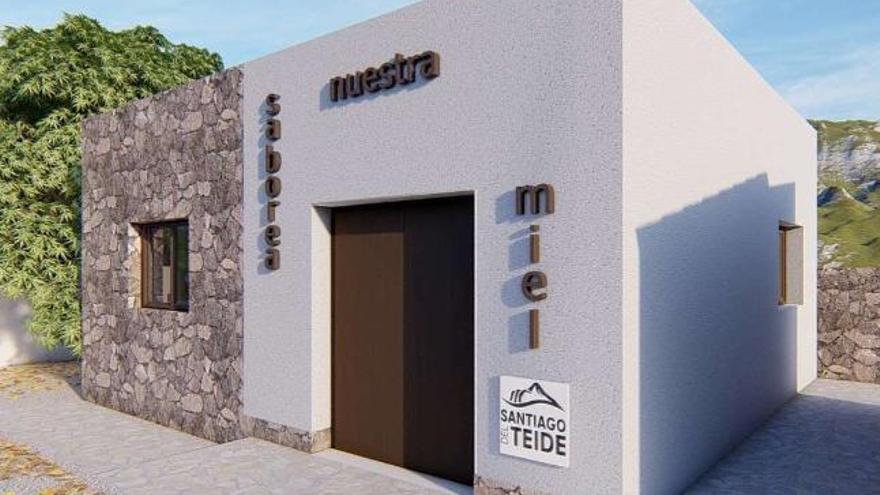 The City Council begins the works of the future Beekeeping Room in Valle de Arriba