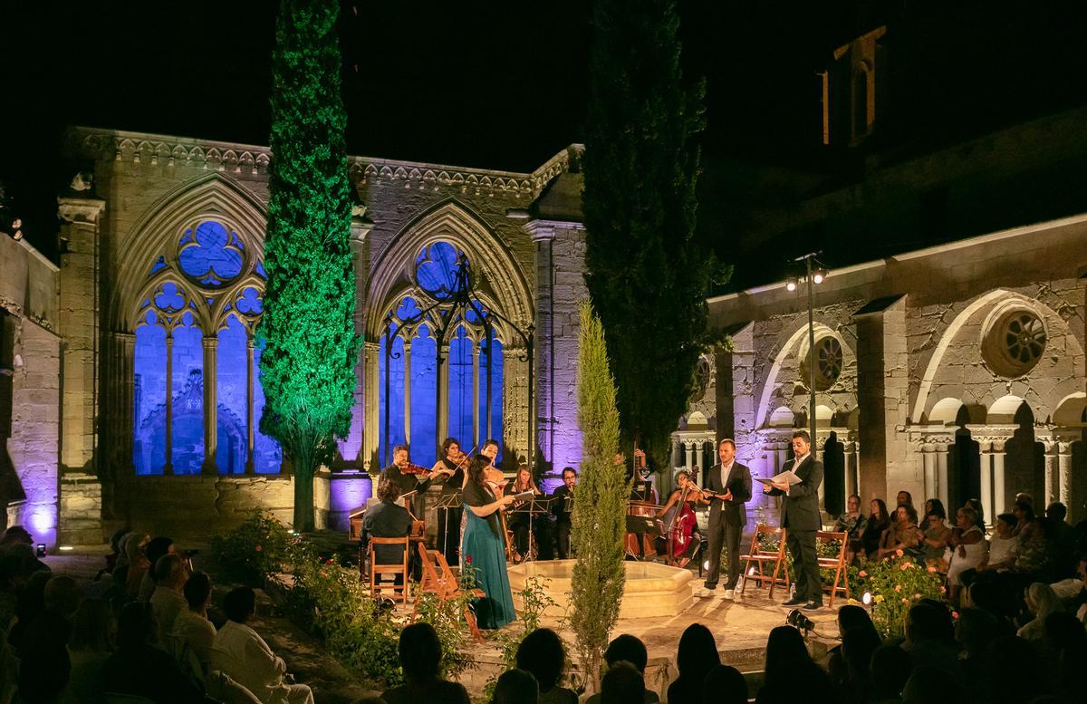 El Monestir de Vallbona, a la comarca de l’Urgell, acull el festival La Pedra Parla