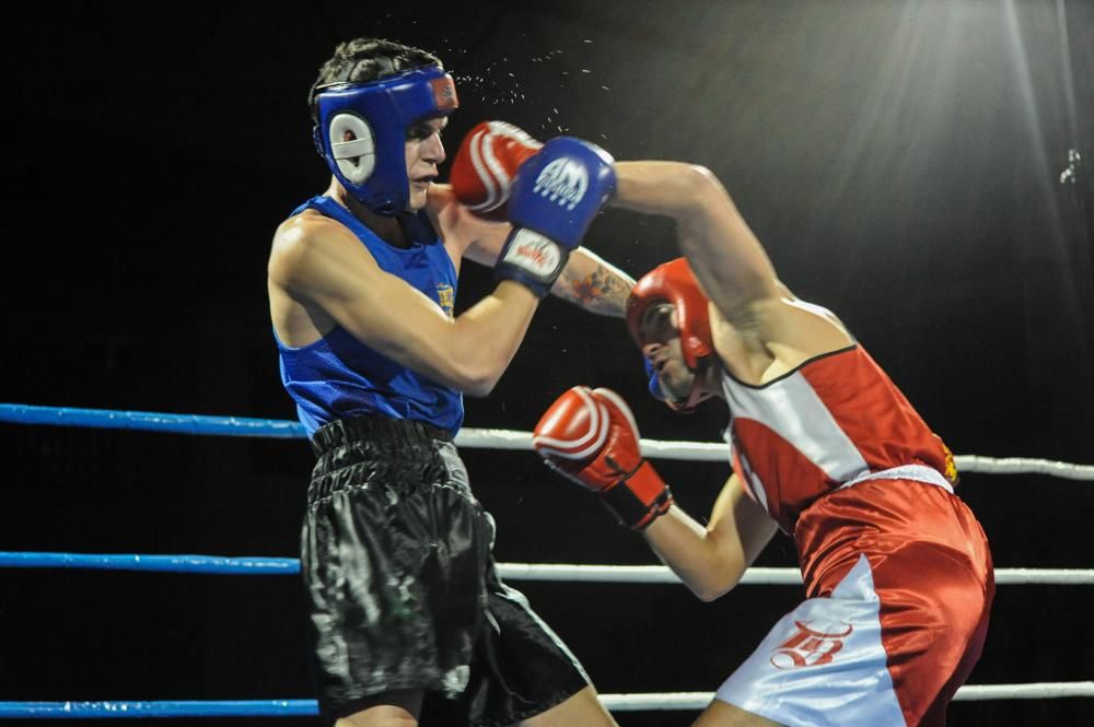 La noche del mejor boxeo gallego