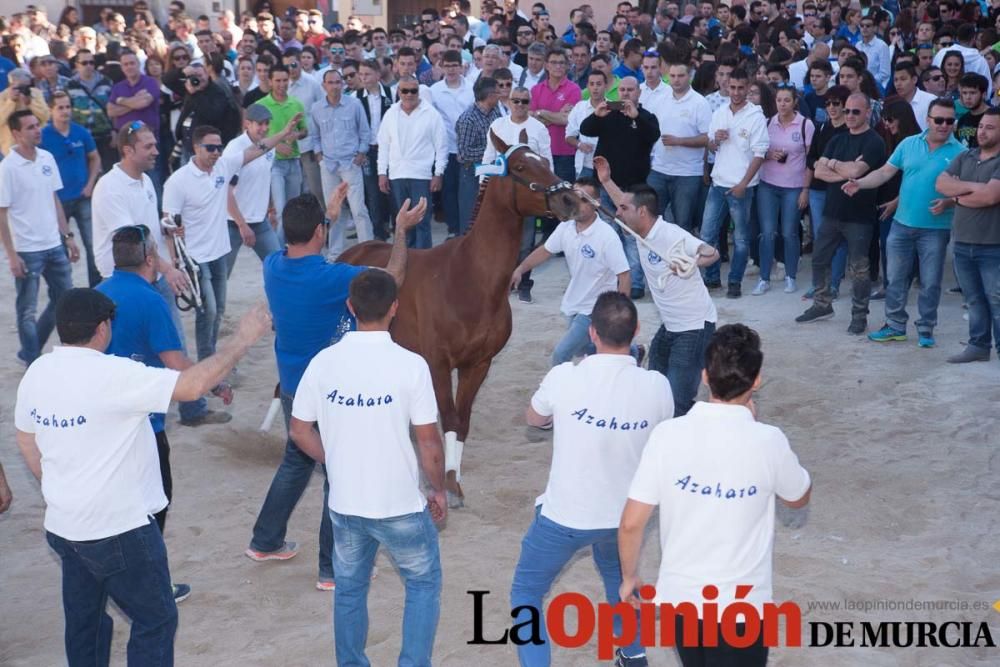 Día uno de mayo, entrada de caballos al Hoyo