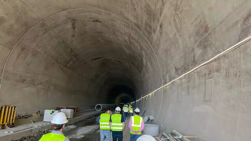 Vídeo | Así está quedado la construcción del túnel del Terzuelo