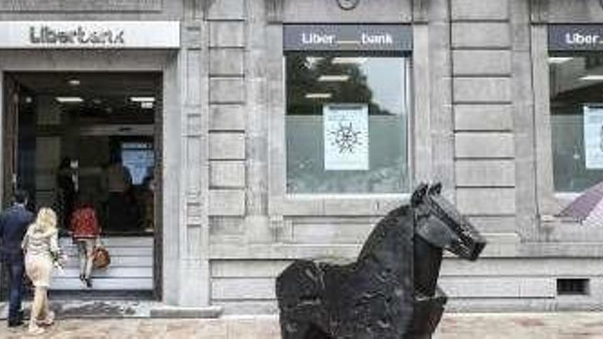 Sede de Liberbank en Oviedo.