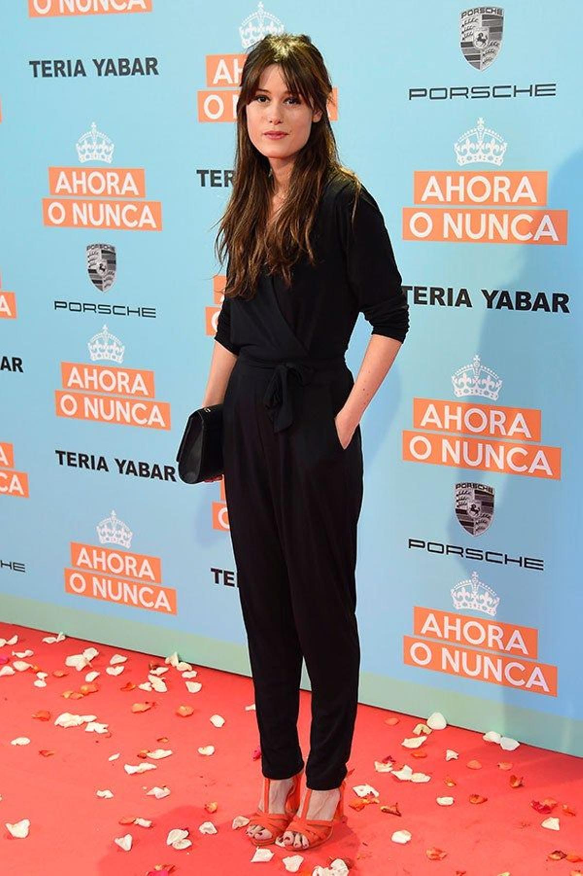 Première 'Ahora o nunca': elisabeth larena