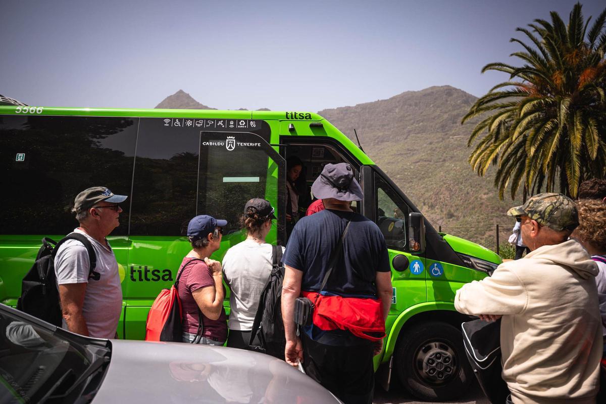 Viaje en guagua a Masca Viaje en guagua a Masca