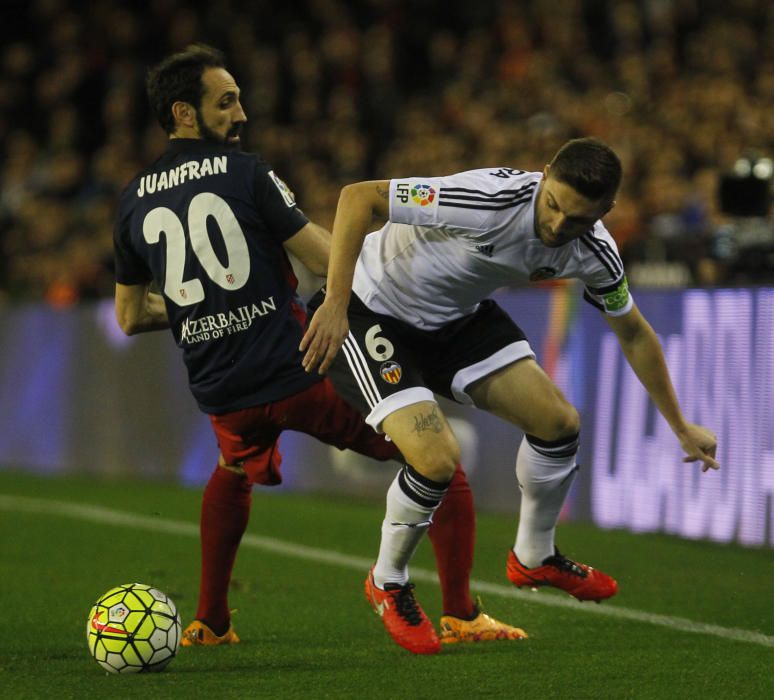 Las mejores fotos del Valencia - Atlético de Madrid