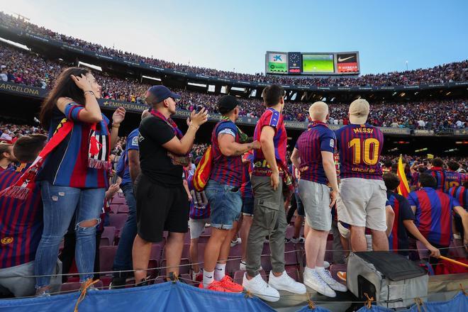 Las imágenes de la despedida de Jordi Alba, Busquets... ¡y el Camp Nou!