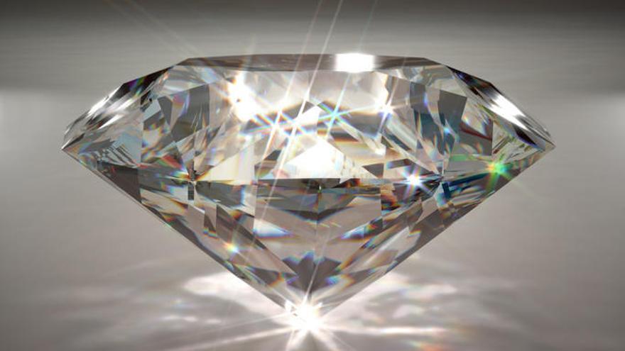 Hallan dentro de un diamante un mineral nunca visto