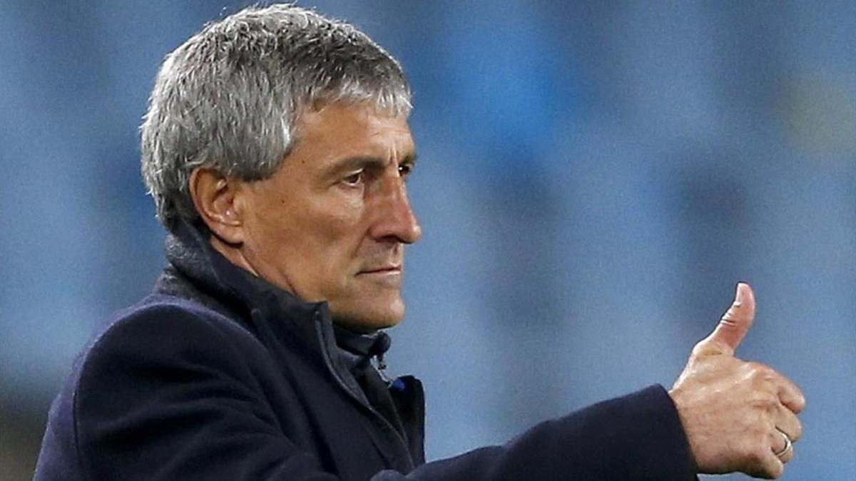 Quique Setién, del agrado del presidente del Betis