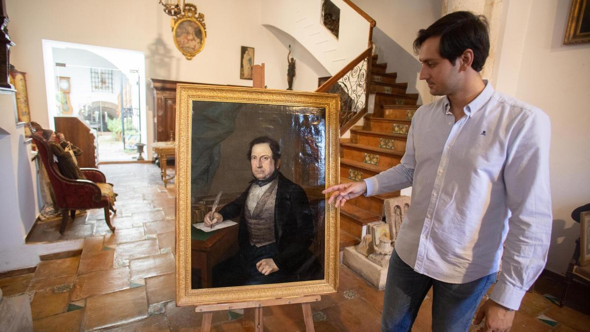 El anticuario Luis Llorens saca al mercado un retrato atribuido a Ramón Simarro