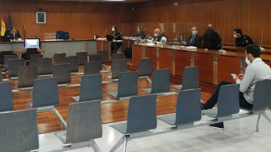 Una imagen de la sala de la Ciudad de la Justicia donde se ha juzgado el caso.