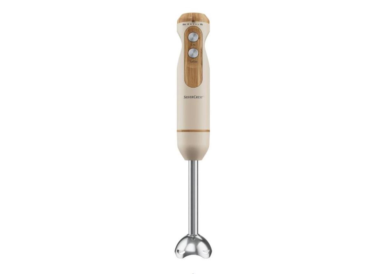 Mañana se esperan colas kilométricas en Lidl para conseguir la potente batidora con diseño de madera más barata del mercado: 3-en-1 para mezclar, triturar y picar