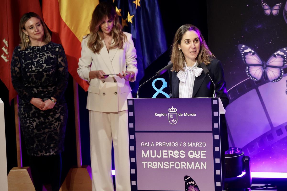 Entrega de los ‘Premios 8 de marzo de la Región de Murcia’