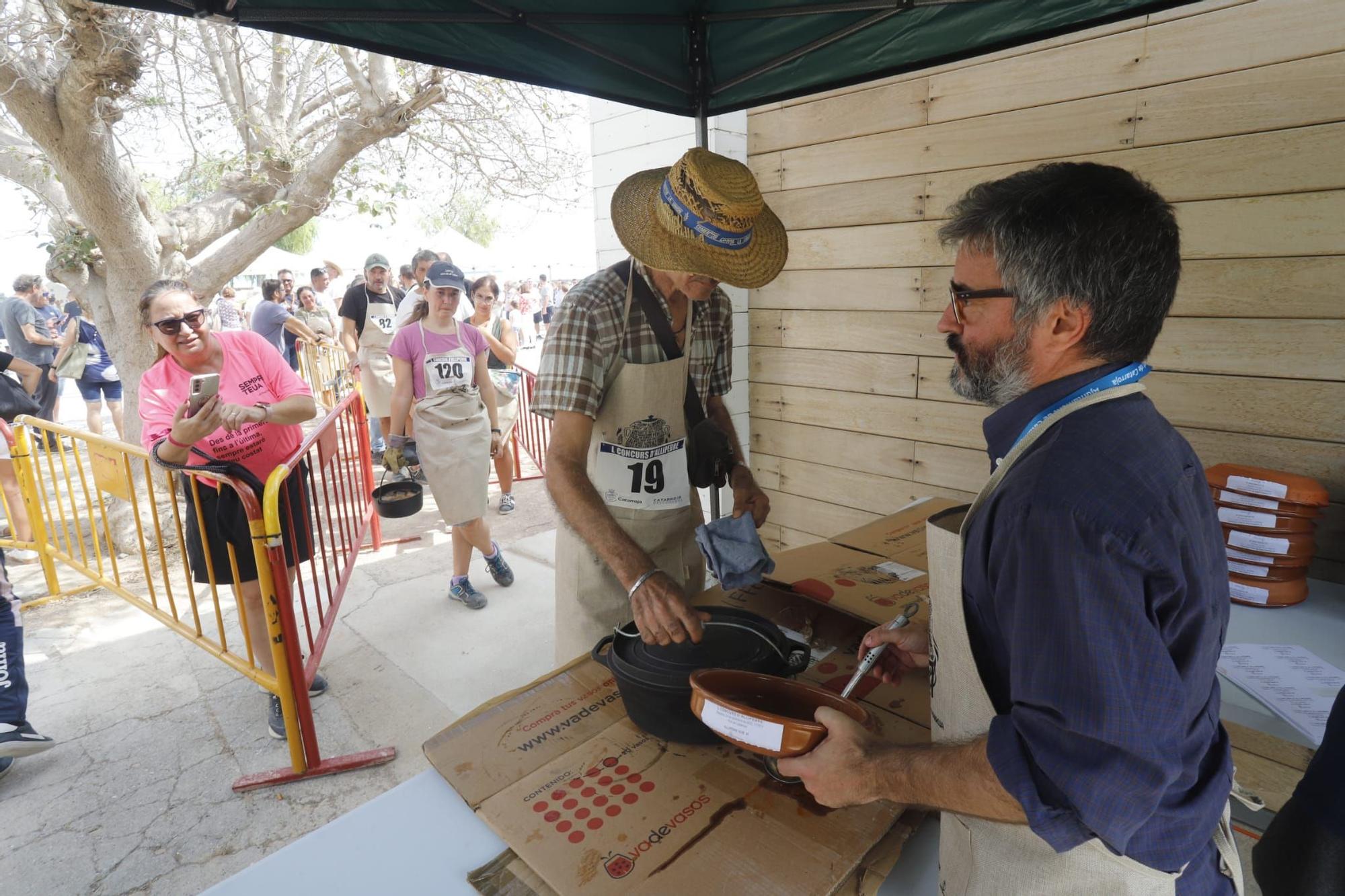 Día de fiesta en el 'Concurs d'allipebre' de Catarroja