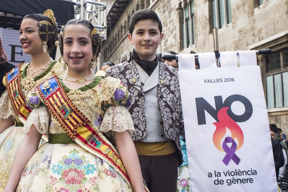 Las fallas en la Diputación contra la violencia machista