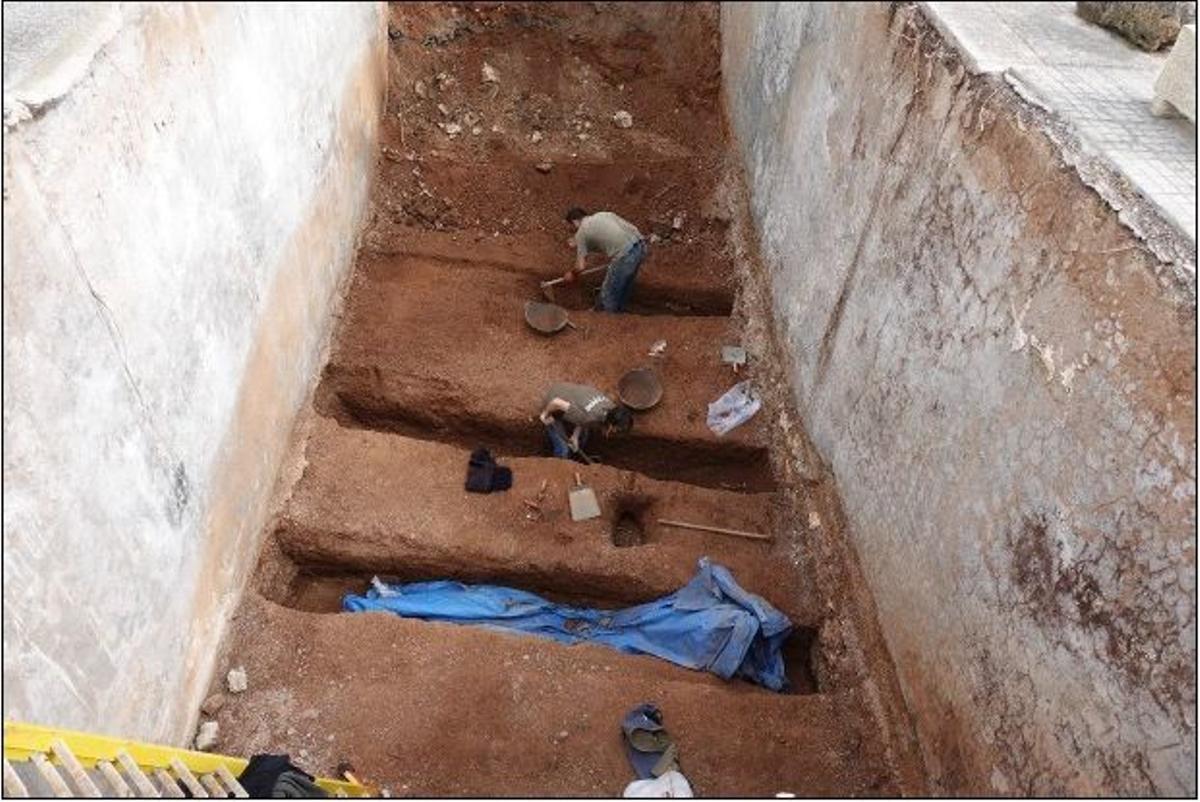 Una imagen de los trabajos realizados en el marco del Plan de Fosas en el cementerio de Manacor.