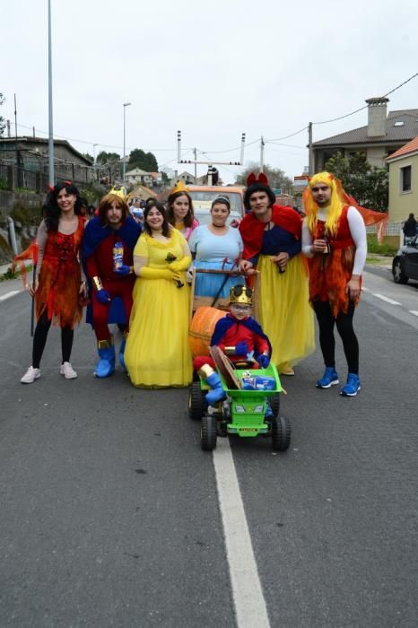 Aldán y Moaña celebran el final del Carnaval. // G. Núñez