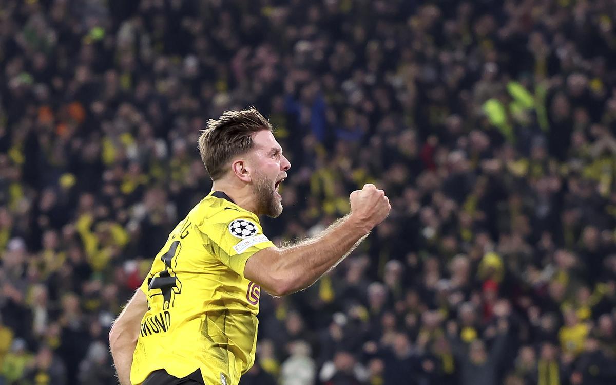 Dortmund - Newcastle | El gol de Niclas Füllkrug