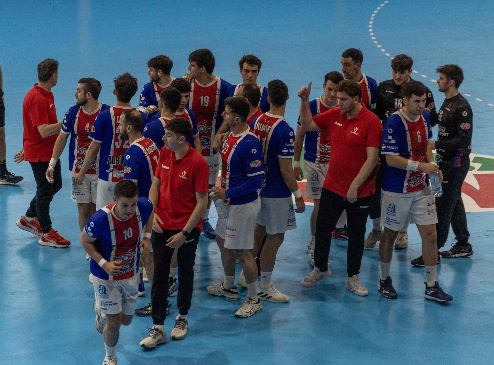 Balonmano Agustinos de Alicante cae en la Copa ante el Bidasoa de Irún