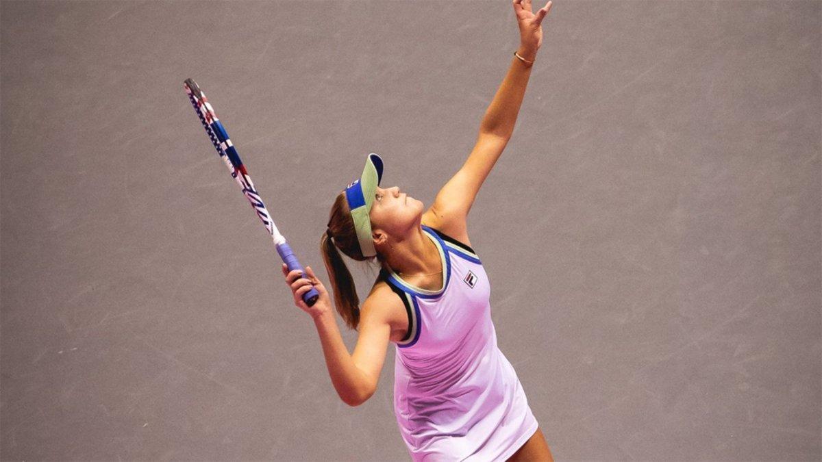 Kenin también toca el cielo en Lyon