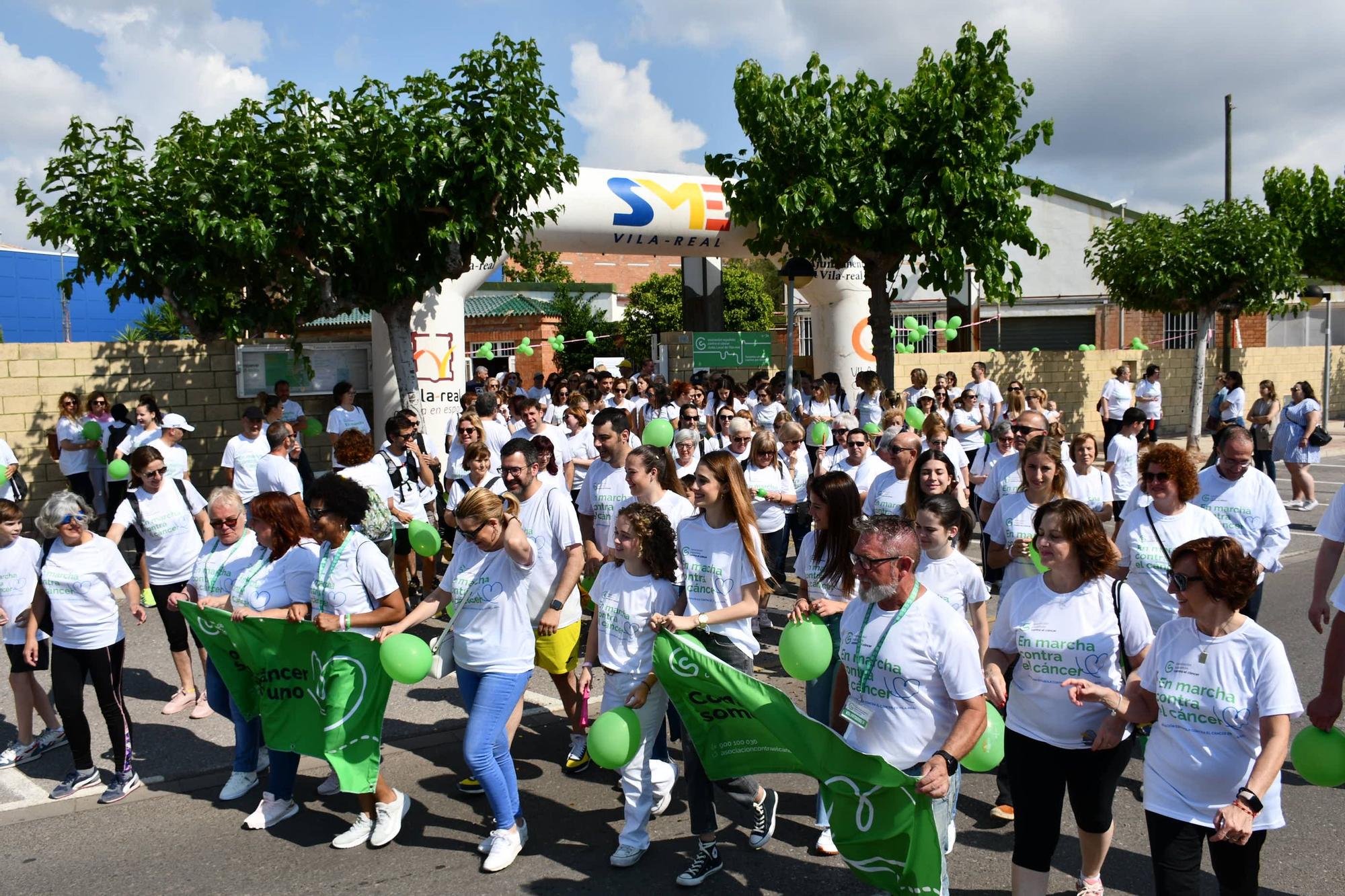 Todas las fotos de la marcha contra el cáncer de Vila-real