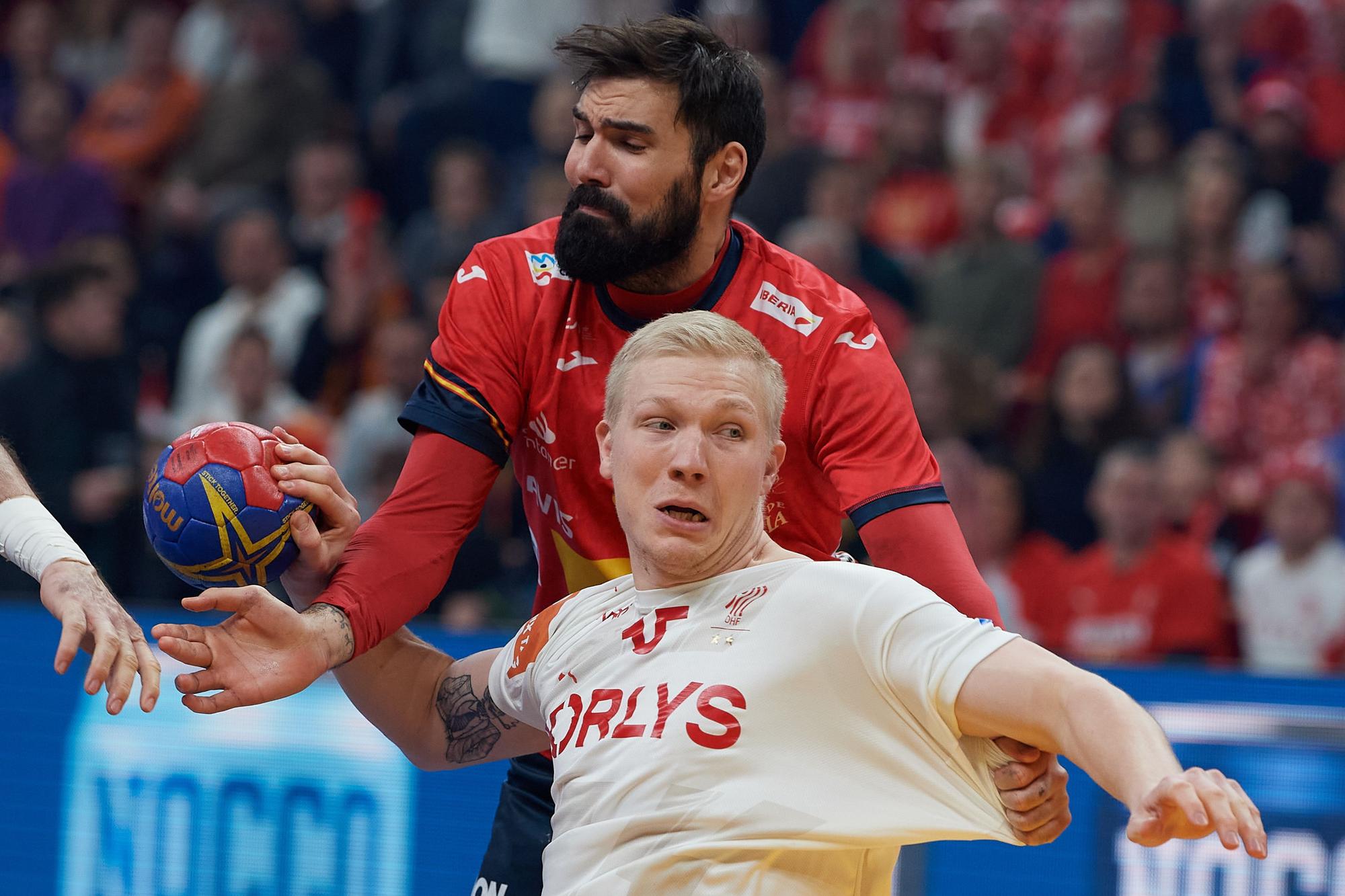 Semifinal del Mundial de balonmano 2023 entre España y Dinamarca