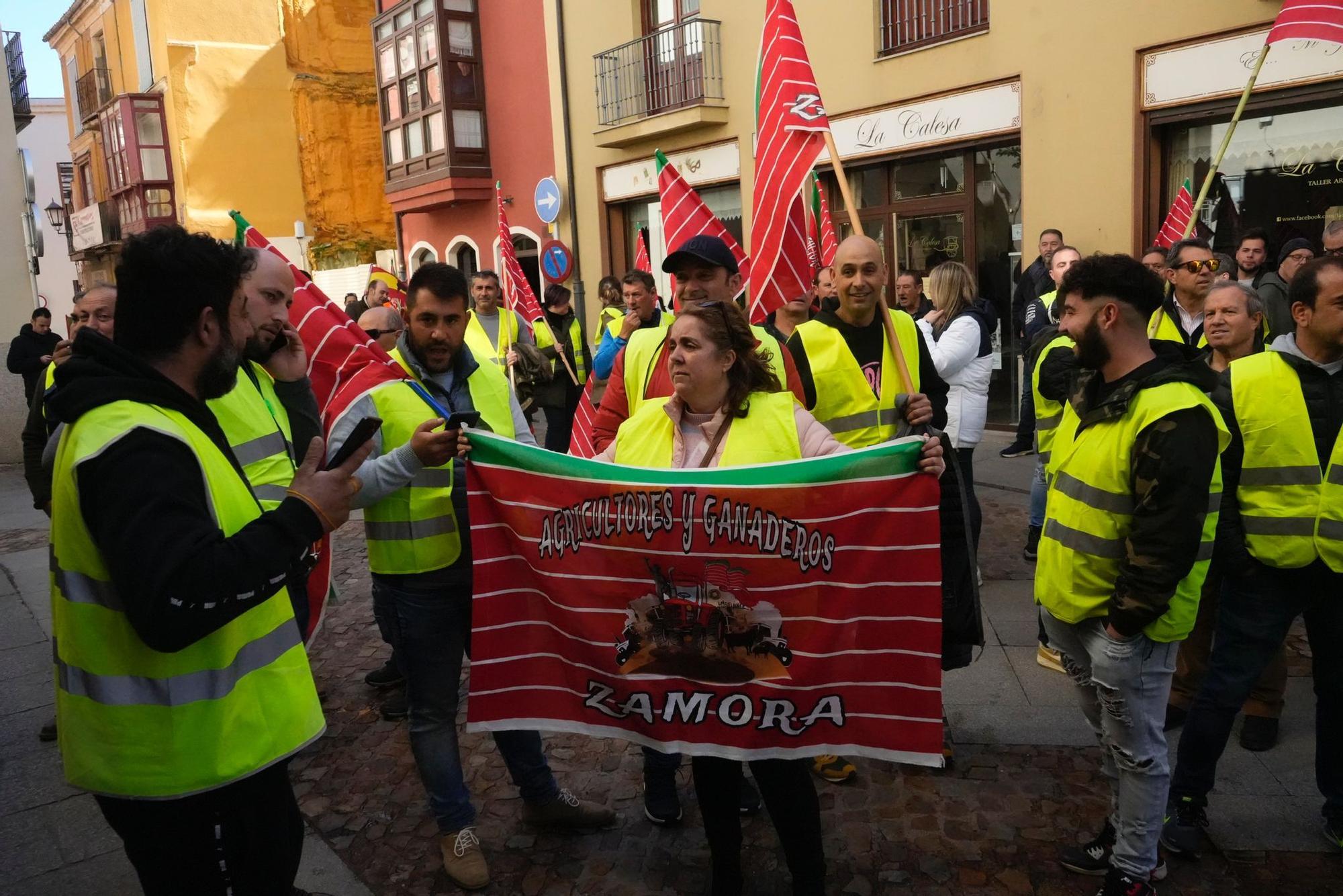 GALERÍA | Las protestas de los agricultores de Zamora vuelven a la calle