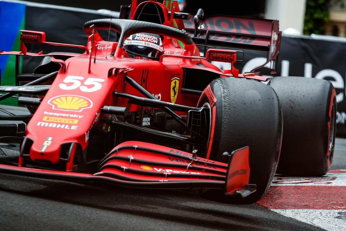 Carlos Sainz, a los mandos de su Ferrari durante la temporada recién concluida.