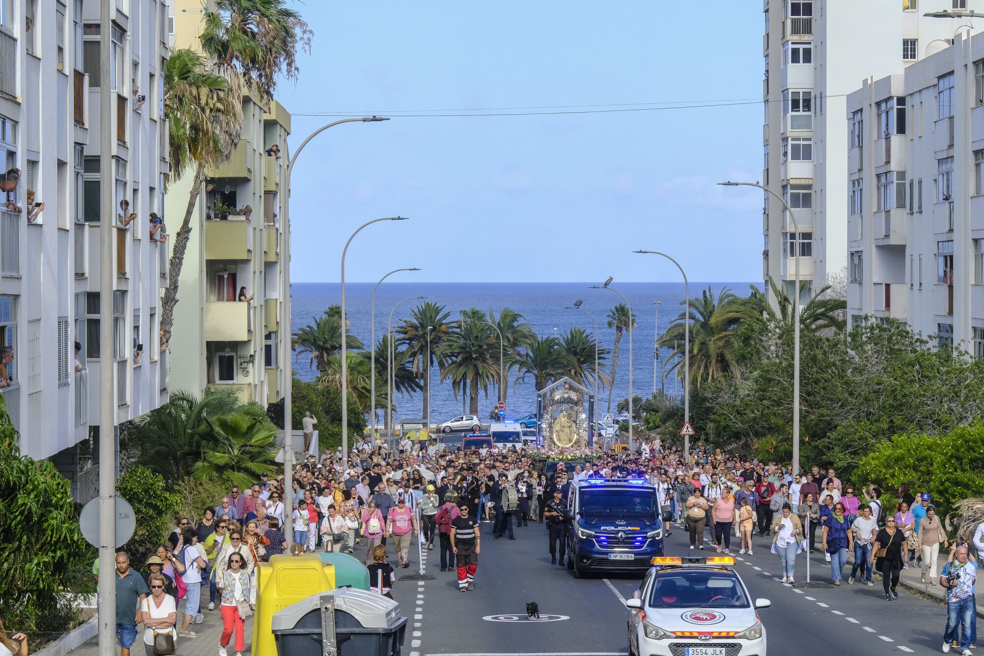 La Virgen del Pino del Materno a la Catedral