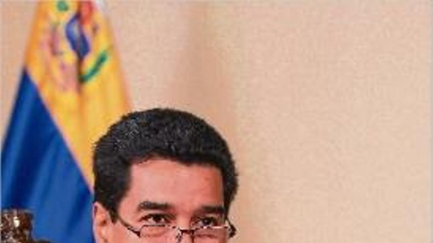 El vicepresident de Veneçuela, Nicolás Maduro.