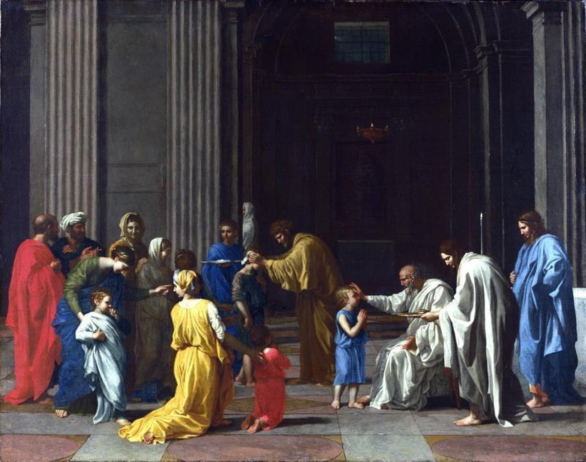 'La confirmación', de Nicolas Poussin