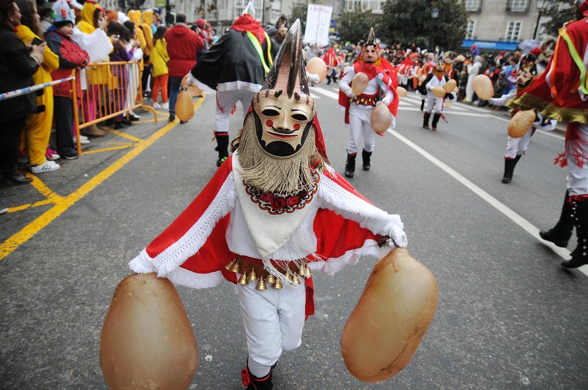 Desfile de las pantallas de Xinzo de Limia.