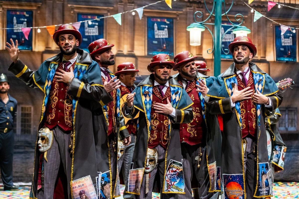 Comparsa 'El asesino de comparsistas' de Jesús Gutiérrez.