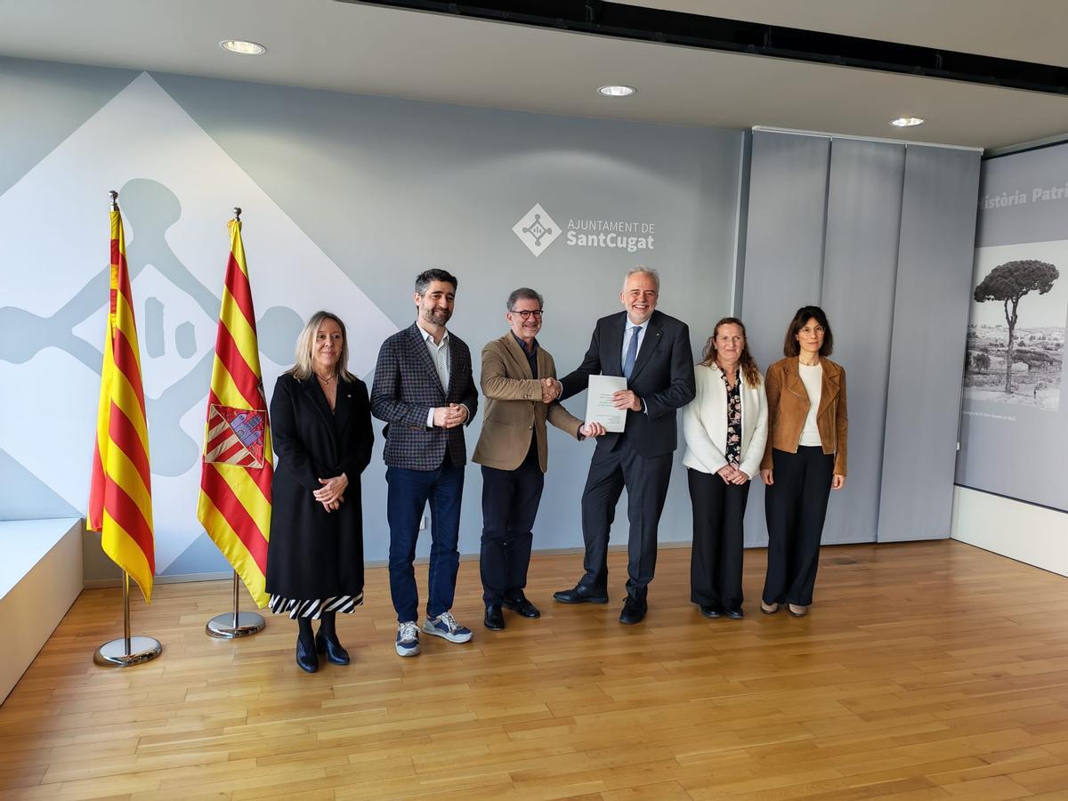 Presentación del informe de la UAB sobre la dotación del futuro partido judicial de Sant Cugat