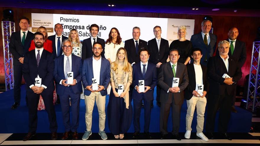 Grupo MLN y Víctor y Javier Alfaro lideran la noche empresarial del año
