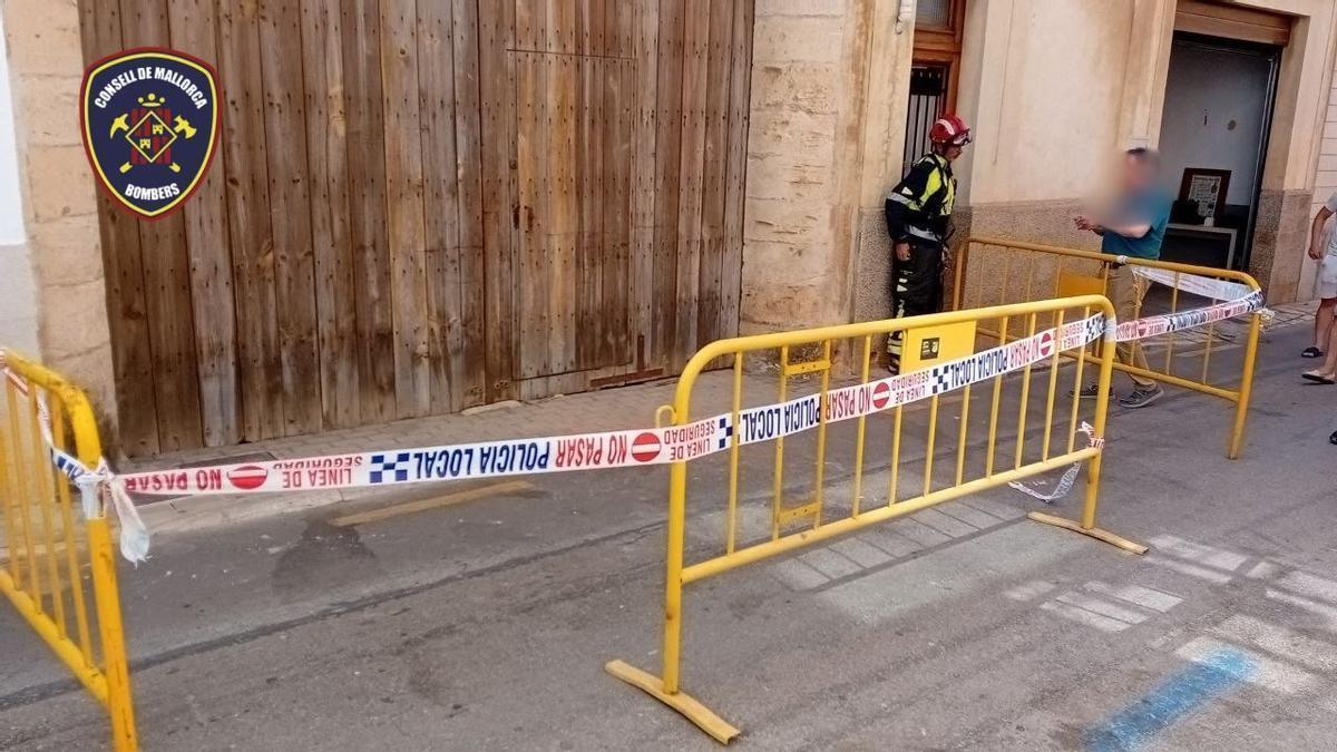 SUCESOS MALLORCA | Se derrumba parte de la cubierta de una antigua destilería en Llucmajor sin causar heridos