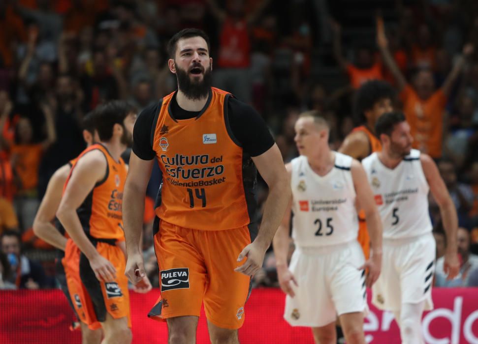 Valencia Basket - Real Madrid, en imágenes