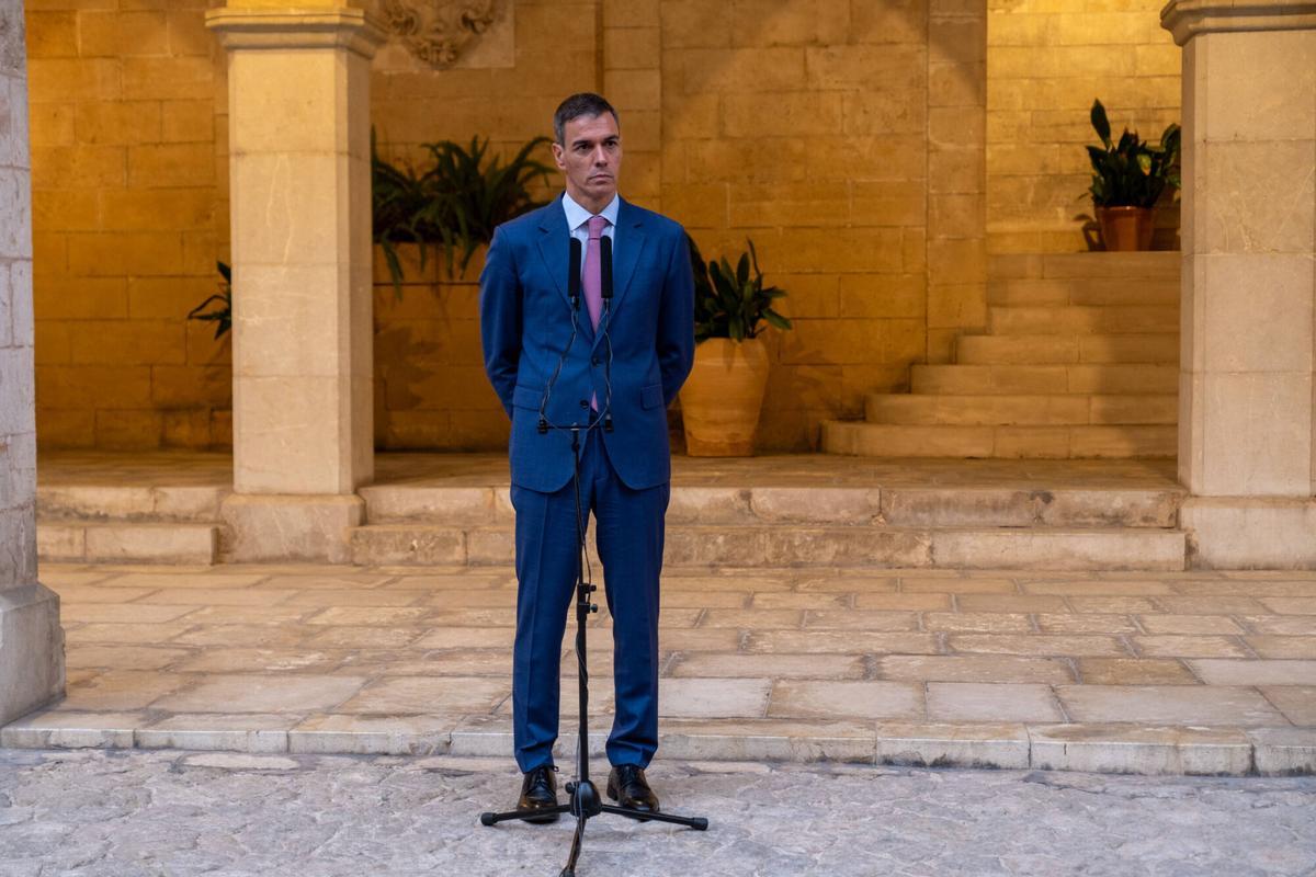 El presidente del gobierno Pedro Sánchez El presidente del gobierno Pedro Sánchez