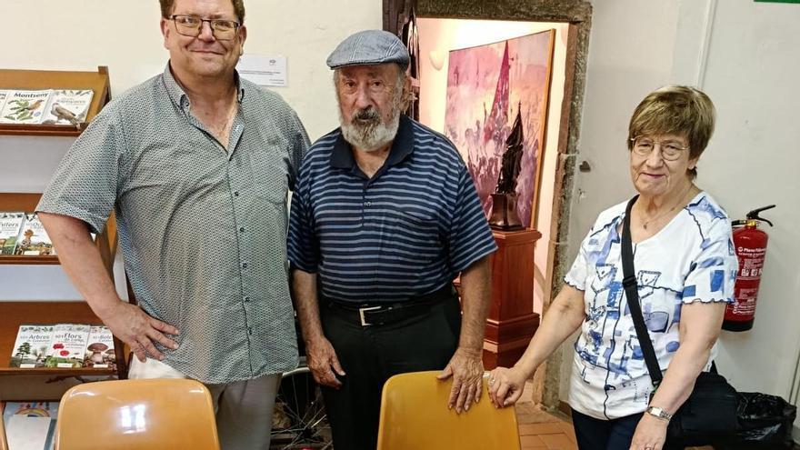El geòleg manresà Josep M. Mata-Perelló fa una generosa donació bibliogràfica al Museu de Moià