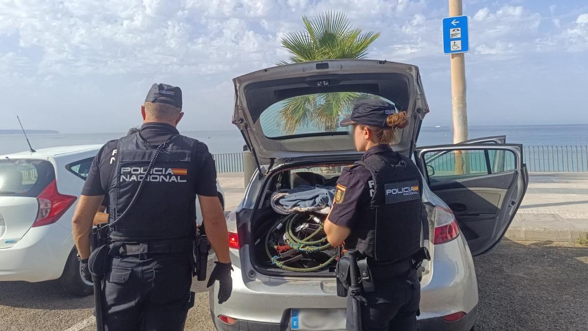 Agentes de la Policía Nacional, en una imagen de archivo.