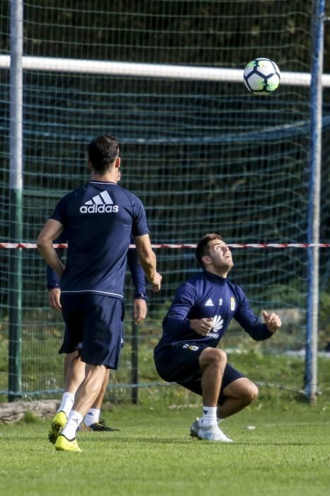 Entrenamiento del Real Oviedo